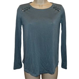 Women’s Blouse Muted Teal Size XS by Pink Republic